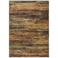 thumbnail image 1 of Moretti Hadron Area Rug 8037C Gold Oranges Faded 6' 7" x  9' 6" Rectangle, 1 of 1