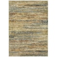 thumbnail image 1 of Moretti Hadron Area Rug 8037J Gold Striped Banded 3' 3" x 5' 2" Rectangle, 1 of 1