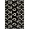 thumbnail image 1 of Moretti Henry Area Rug 8123B Black Lines Diamonds 9' 10" x 12' 10" Rectangle, 1 of 1