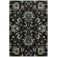thumbnail image 1 of Moretti Linden Area Rug 7811B Navy Petals Vines 6' 7" x  9' 6" Rectangle, 1 of 1