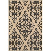 Moretti Loyalty Area Rug 001B9 Outdoor Sand Curved Pointed