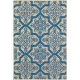 thumbnail image 1 of Moretti Loyalty Area Rug 2541M Sand Curves Outdoor 5' 3" x  7' 6" Rectangle, 1 of 1