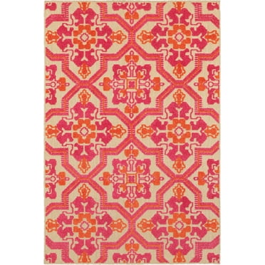 Moretti Loyalty Area Rug 2541V Outdoor Sand Corners Curves