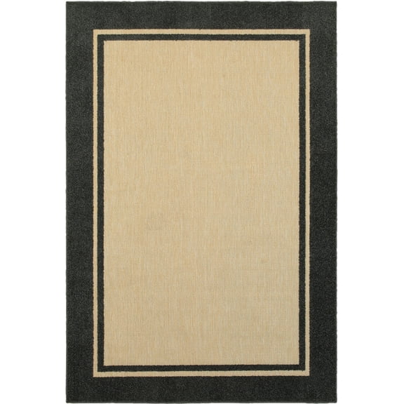 Moretti Loyalty Area Rug 5594K Outdoor Sand Angled Bars