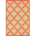 thumbnail image 1 of Moretti Loyalty Area Rug 660O9 Sand Outdoor Curved 3' 10" x  5' 5" Rectangle, 1 of 1