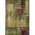 thumbnail image 1 of Moretti Mauve Area Rugs - 1527X Patchwork Leaves Vines Boxes Blocks Rug - 8' x 8' Square, 1 of 4