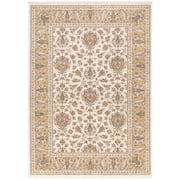 Moretti Movement Area Rug 5091W Traditional Ivory Repeat Half-Brick 7' 10" x 10' 10" Rectangle
