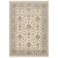 thumbnail image 1 of Moretti Movement Area Rug 5091Z Traditional Ivory Half-Brick Scrolls 2' x 3' Rectangle, 1 of 1