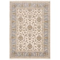 thumbnail image 1 of Moretti Movement Area Rug 5091Z Traditional Ivory Half-Brick Scrolls 3' 3" x 5' Rectangle, 1 of 1