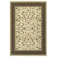 thumbnail image 1 of Moretti Nepal Area Rug 108X1 Ivory Scrolls Petals 5' 3" x  7' 6" Rectangle, 1 of 1