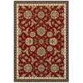 thumbnail image 1 of Moretti Nepal Area Rug 370RI Red Scrolls Bulbs 3' 10" x  5' 5" Rectangle, 1 of 1