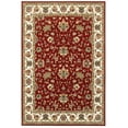 thumbnail image 1 of Moretti Nepal Area Rug 4929R Red Bordered Vines 9' 10" x 12' 10" Rectangle, 1 of 1