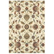 Moretti Nepal Area Rug 9946W Ivory Curls Borderless 2' 3" x 7' 6" Rectangle