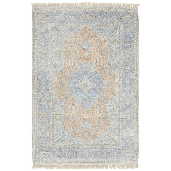 Oriental Weavers MALABAR Blue 5' X  8' Area Rug