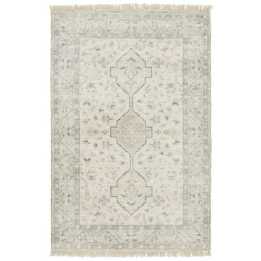 Moretti Opal Area Rug 45304 Beige Petals Bulbs 2' 6" x 8' Rectangle