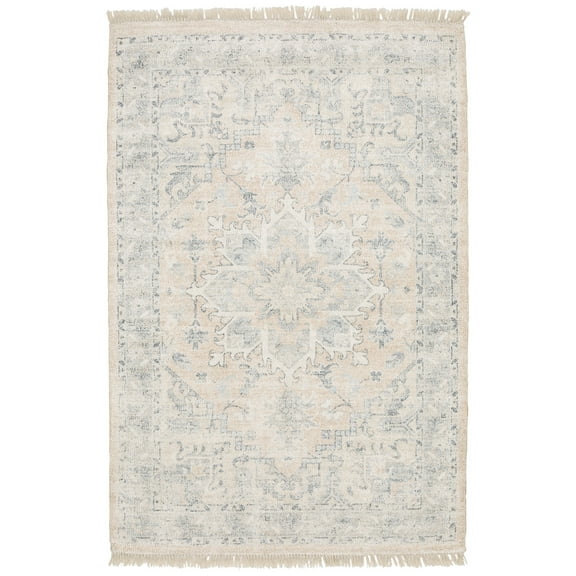 Moretti Opal Area Rug 45308 Beige Bulbs Diagonal 10' x 13' Rectangle