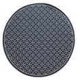 thumbnail image 1 of Moretti Origin Indoor/Outdoor Area Rug 4771G Outdoor Navy Octagon Geometric 7' 10" x 7' 10" Round, 1 of 1