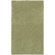 Moretti Outback Area Rug 73403 Green Neutral Handcrafted 3' x 5' Rectangle