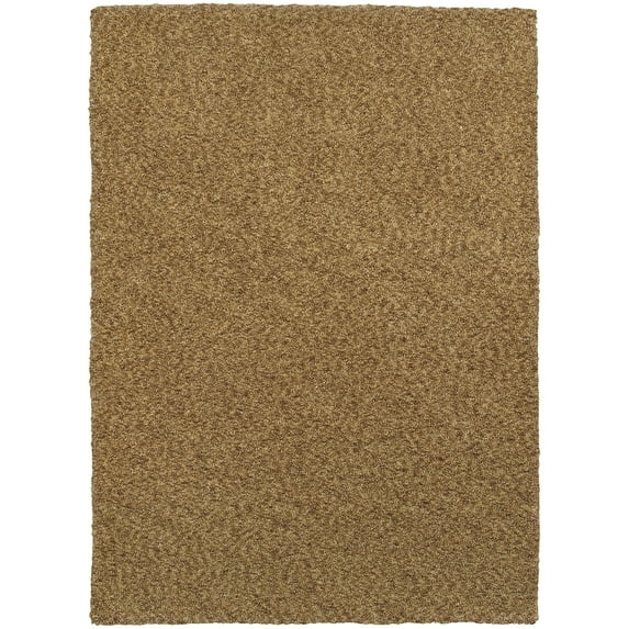 Moretti Outback Area Rug 73405 Gold Handcrafted Neutral 5' x 7' Rectangle