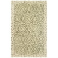 thumbnail image 1 of Moretti Pride Area Rug 55606 Green Rings Petals 10' x 13' Rectangle, 1 of 1