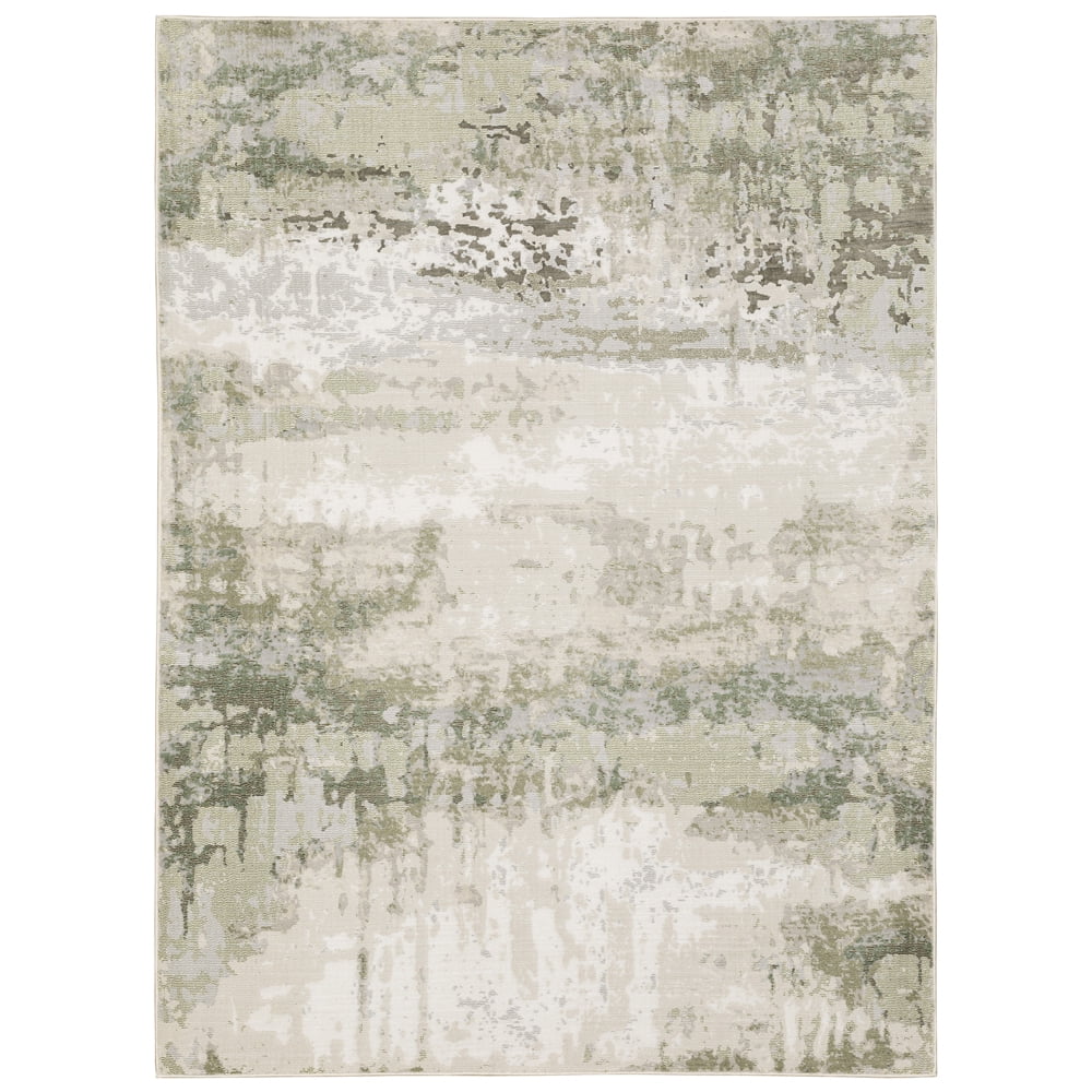 Moretti Quark Area Rug 2061W Beige Shaded Worn 5' 3