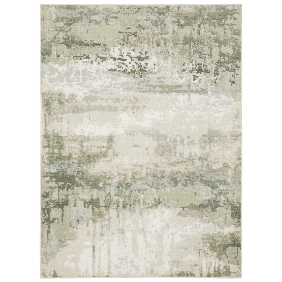 Moretti Quark Area Rug 2061W Beige Shaded Worn 7' 10" x 10' 10" Rectangle