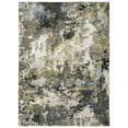 thumbnail image 1 of Moretti Quark Area Rug 502Z8 Grey Faded Stained 5' 3" x  7' 6" Rectangle, 1 of 1