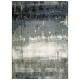 thumbnail image 1 of Moretti Quark Area Rug 5571H Blue Gradient Smeared 2' 3" x  7' 6" Rectangle, 1 of 1