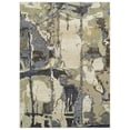 thumbnail image 1 of Moretti Remark Area Rug 8027A Blue Lined Curves 8' 6" x 11' 7" Rectangle, 1 of 1