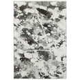 thumbnail image 1 of Moretti Remark Area Rug 8035B Charcoal Snowflakes Winter 1' 10" x  3' 2" Rectangle, 1 of 1