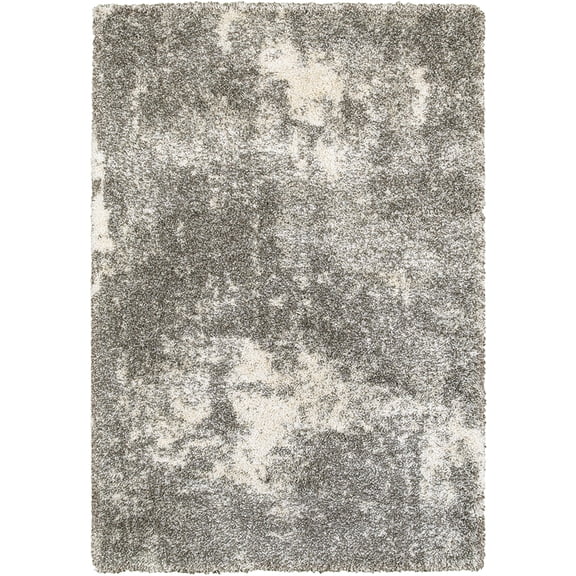 Moretti Reserve Shag Area Rug 5503H Grey 2' 3" x 7' 6" Rectangle