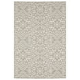 thumbnail image 1 of Moretti Sonato Area Rug 1831H Outdoor Grey Angled Rows 5' 3" x  7' 3" Rectangle, 1 of 1
