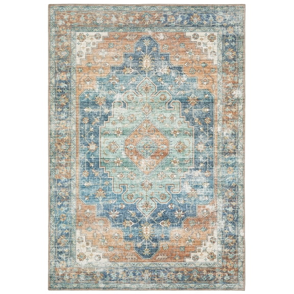 Moretti String Area Rug MYP03 Rust Faded Gradient 8' 9" x 12' Rectangle