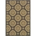 thumbnail image 1 of Moretti Thorn Indoor/Outdoor Area Rug 5863N Grey Patio Flowers 8' 6" x 13' Rectangle, 1 of 1