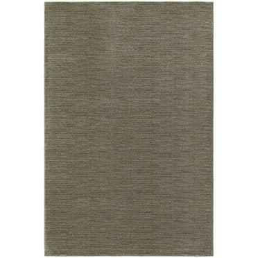 Moretti Vert Area Rug 526H3 Grey Waves Stripes 9' 10" x 12' 10" Rectangle