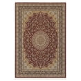 thumbnail image 1 of Moretti Wembley Area Rug 090R2 Red Ovular Rings 3' 10" x  5' 5" Rectangle, 1 of 1