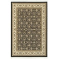 thumbnail image 1 of Moretti Wembley Area Rug 1331B Navy Bordered Rings 5' 3" x  7' 6" Rectangle, 1 of 1