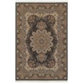 thumbnail image 1 of Moretti Wembley Area Rug 5501K Black Wheel Rings 9' 10" x 12' 10" Rectangle, 1 of 1
