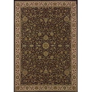 Moretti Wesley Area Rug 172D2 Brown Persian Flowers 1' 11" x 3' 3" Rectangle