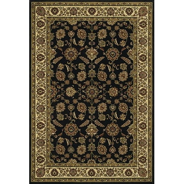 Moretti Wesley Area Rug 271D3 Brown Persian Vines 7' 10" x 11' Rectangle