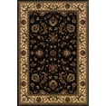 thumbnail image 1 of Moretti Wesley Area Rug 311K3 Black Persian Vines 6' x 6' Round, 1 of 1