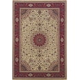 thumbnail image 1 of Moretti Wesley Area Rugs - 095J3 Floral Medallion Flowers Leaves Border Rug - 8' x 8' Round, 1 of 1