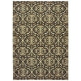thumbnail image 1 of Moretti Westside Area Rug 4927K Brown Angled Diamonds 1' 10" x  3' Rectangle, 1 of 1