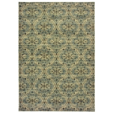Moretti Westside Area Rug 4927L Ivory Angled Crosshatch 9' 10" x 12' 10" Rectangle