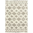 thumbnail image 1 of Moretti Wynn Area Rug 1330W Ivory Diamond Angled 7' 10" x 10' 10" Rectangle, 1 of 1