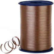 Morex Crimped Curling Ribbon .1875"X500yd-Chocolate