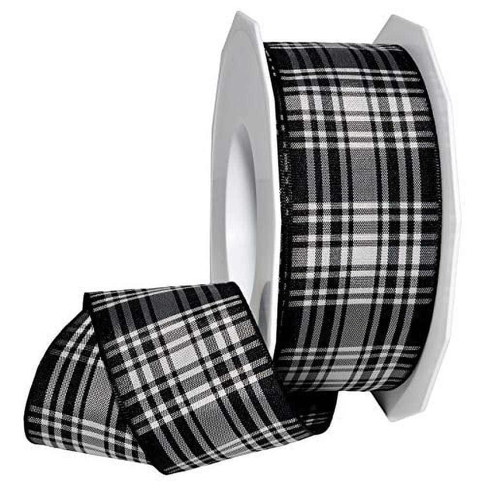 Morex Ribbon Edinburgh Ribbon, 1.5 inches by 27 yards, Menzies Tartan ...