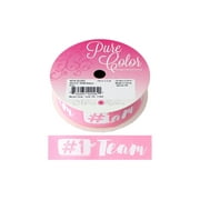 Morex Ribbon Sports #1 Team 7/8x 3yd Pink