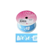 Morex Ribbon Sports Were #1 1.5x 3yd Lt Blue
