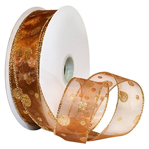 Nastro double face glitter velluto rosso oro argento Stafil - Linea